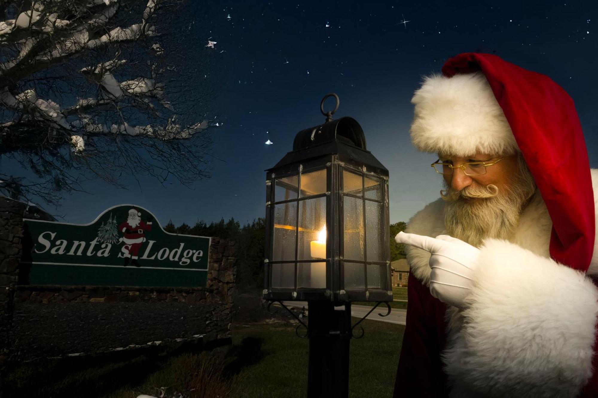 Santa'S Lodge Santa Claus Exteriör bild